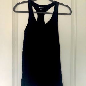 Pure Barre Brand Fleece-Lined Black Tank Size L